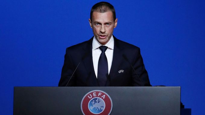 Šéf UEFA Aleksander Čeferin