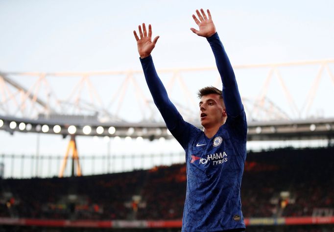 Soccer Football - Premier League - Arsenal v Chelsea - Emirates Stadium, London, Britain - December 29, 2019 Chelsea's Mason Mount reacts Action Images via Reuters/Matthe