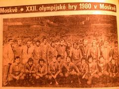 Nejen v Československém sportu, ale na stránkách všech deníků se po olympijském triumfu v Moskvě objevovaly fotky vítězné jedenáctky