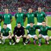 Irský tým před utkáním se Španělskem ve skupině C na Euru 2012