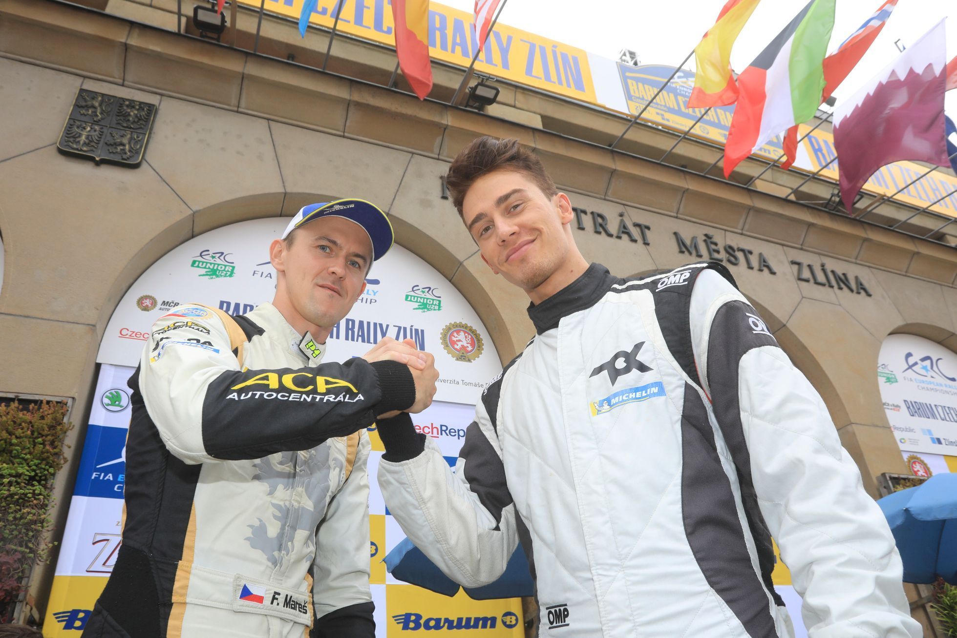 Filip Mareš a Jan Hloušek na Barum rallye 2019