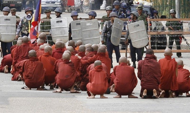 Demonstrace v Barmě
