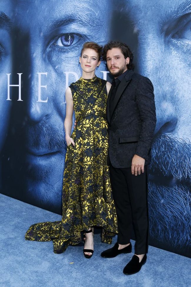 Rose Leslieová a Kit Harington