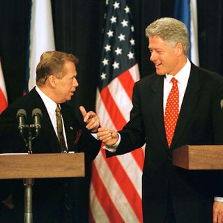 Bill Clinton, Václav Havel
