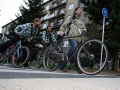 Na nesmyslnou legislativu poukázali brněnští cyklisté
