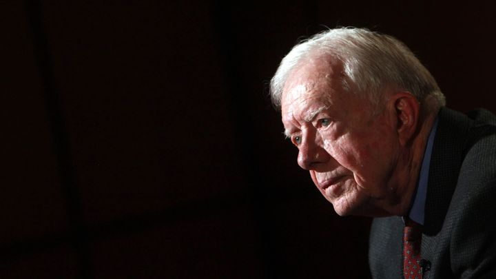 Bývalý americký prezident Jimmy Carter vzdal léčbu v nemocnici, dožije doma; Zdroj foto: Reuters