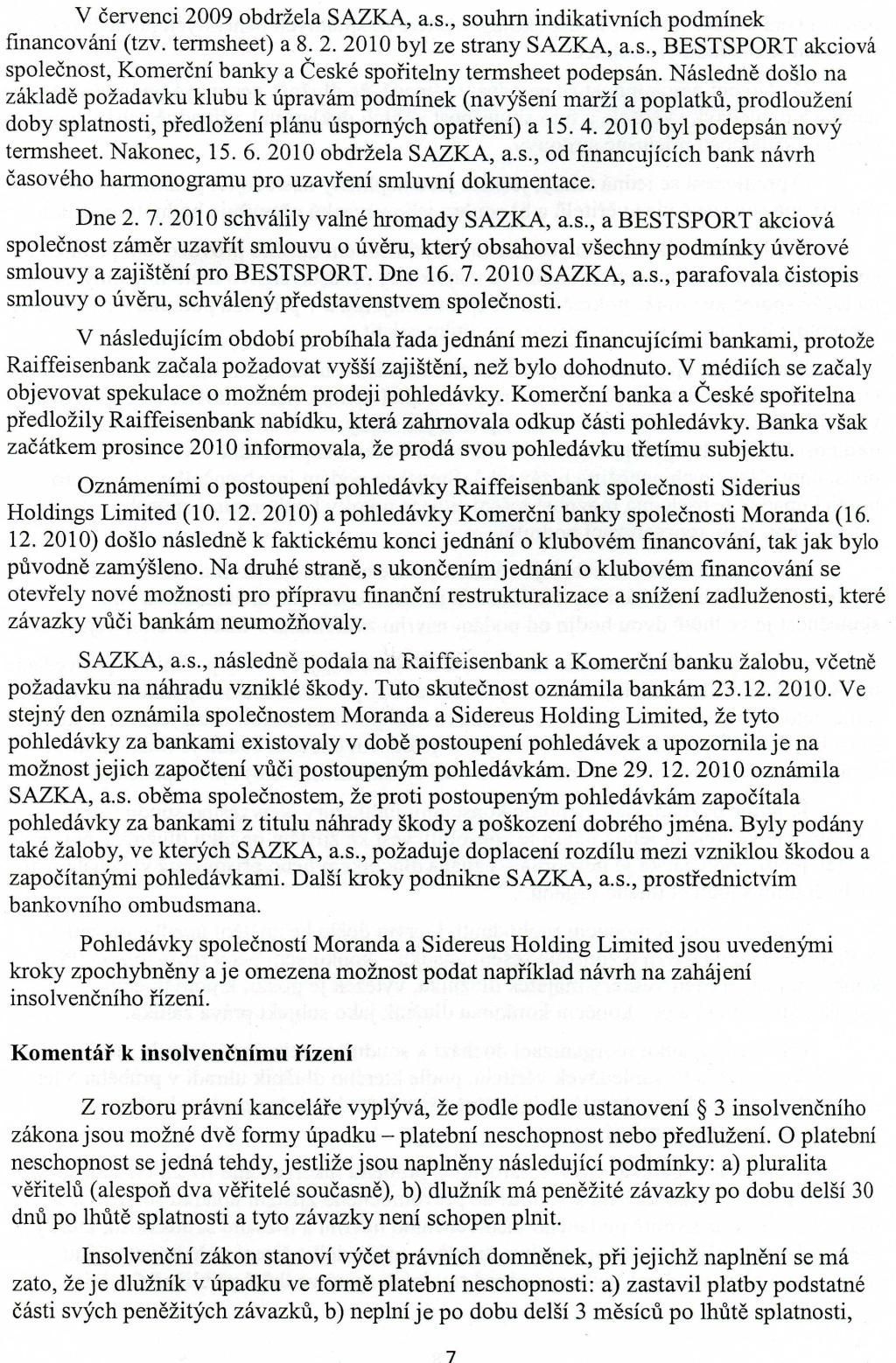 Sazka - dokumet 3-7/10