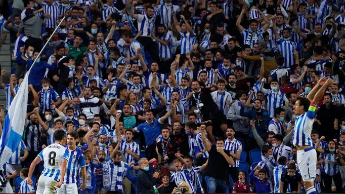 Fanoušci Realu Sociedad San Sebastian