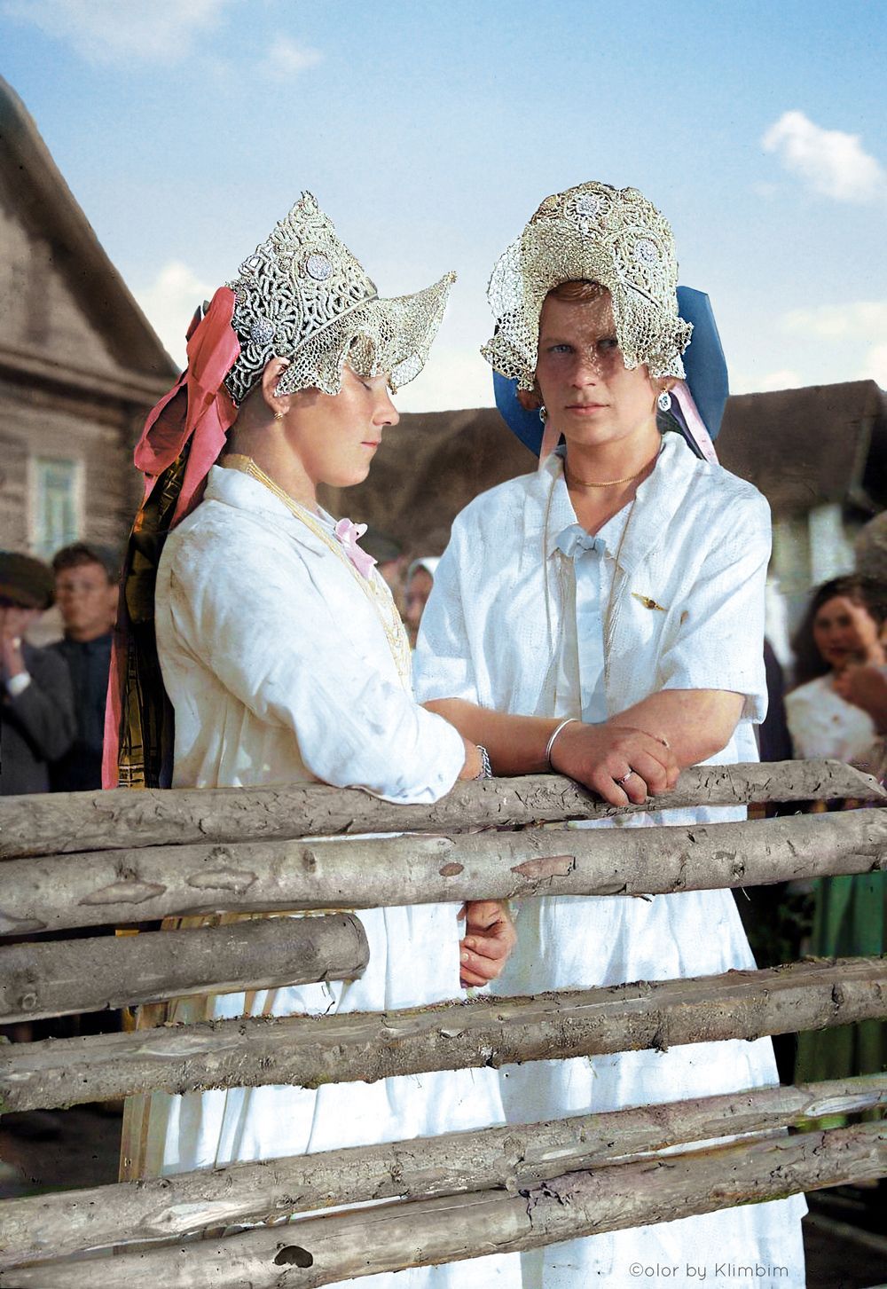 Rusko, kolorované fotografie, historie, staré Rusko, carské Rusko