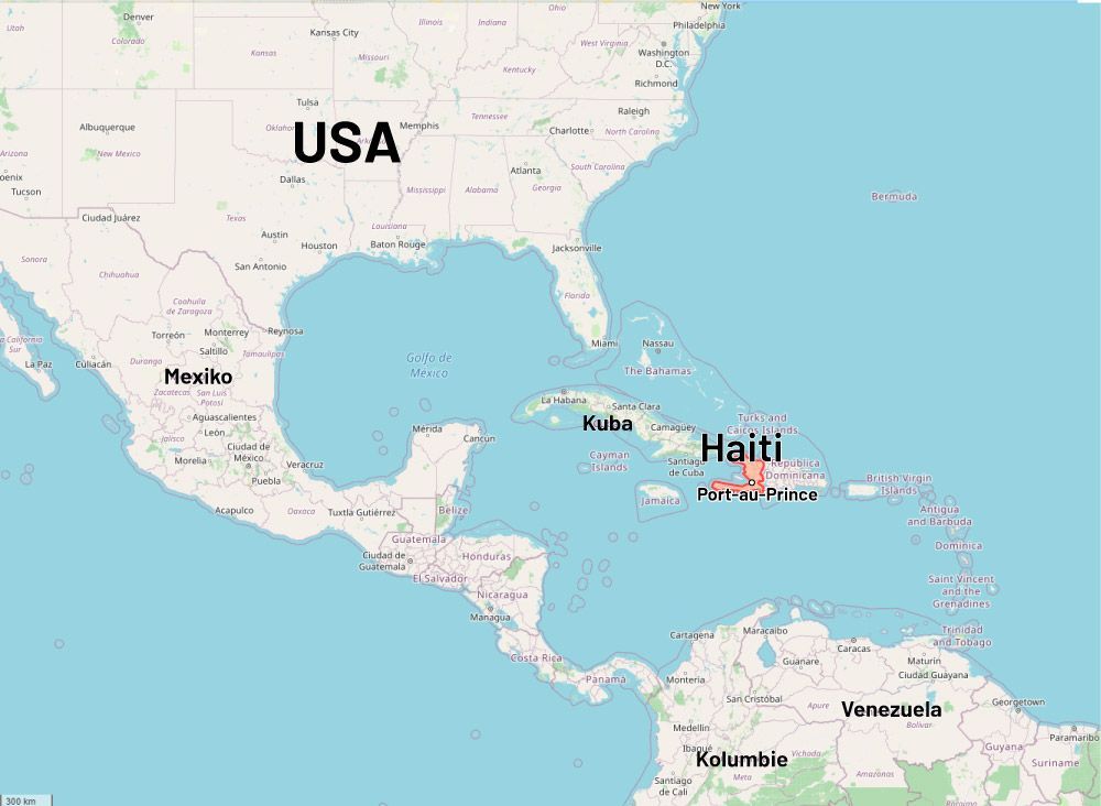 Haiti mapa