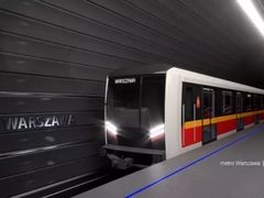 Vizualizace nového metra pro Varšavu od Škody Transportation