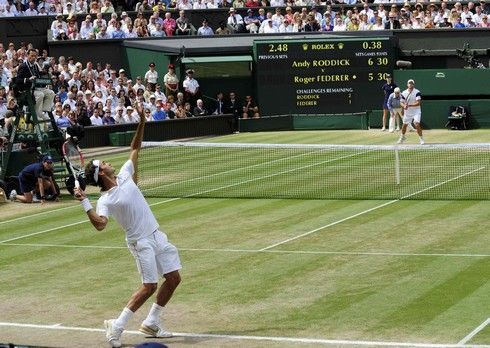 Wimbledon - Finále: Federer - Roddick