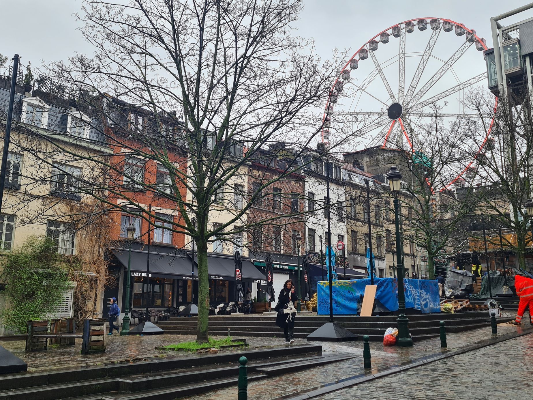 brusel reportáž hranolky pralinky jídlo architektura