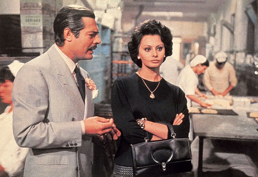 Sophia Lorenová ve filmu Manželství po italsku (1964)