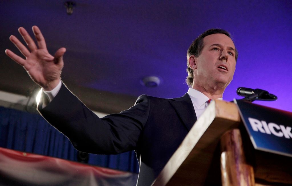 Republikánské primárky odstartovaly v Iowě - Rick Santorum