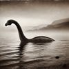 Loch Ness, Mýtické bytosti – vizualizace světových mýtických bytostí dle AI, mýtus, bytost, bytosti, mytologie, AI, umělá inteligence, historie, Magazín