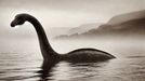 Vodní tvor údajně žijící v jezeře Loch Ness ve Skotsku. Ilustrační snímek vygenerovaný umělou inteligencí