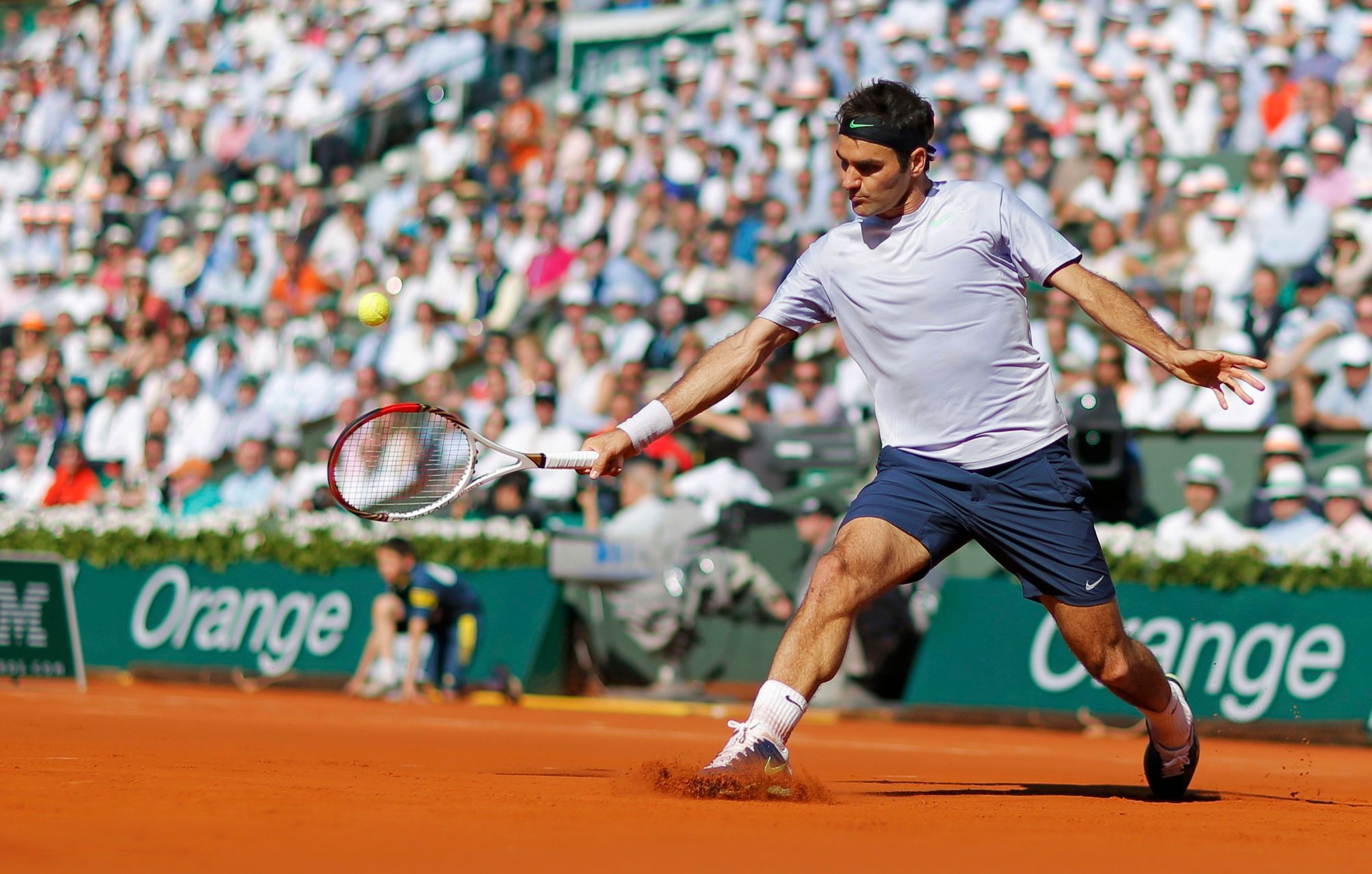 Roger Federer na French Open 2013