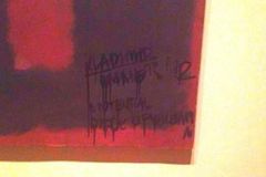 Poničil Rothkovo plátno, prý ale není vandal