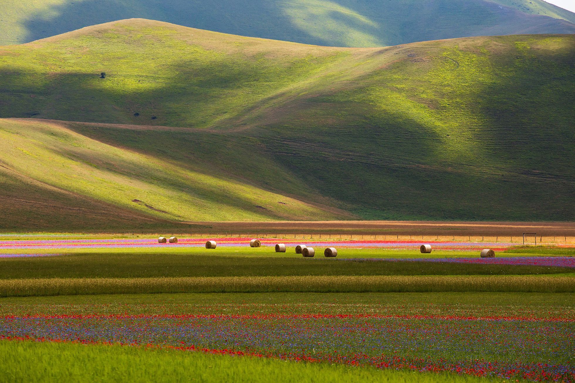 Castelluccio, dva roky po ničivém zemětřesení