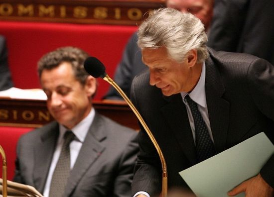 Sarkozy a Villepin