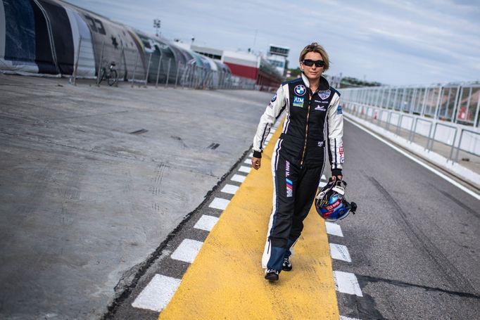 Melanie Astlesová na závodě třídy Challenge v rámci Red Bull Air Race v Kazani 2018