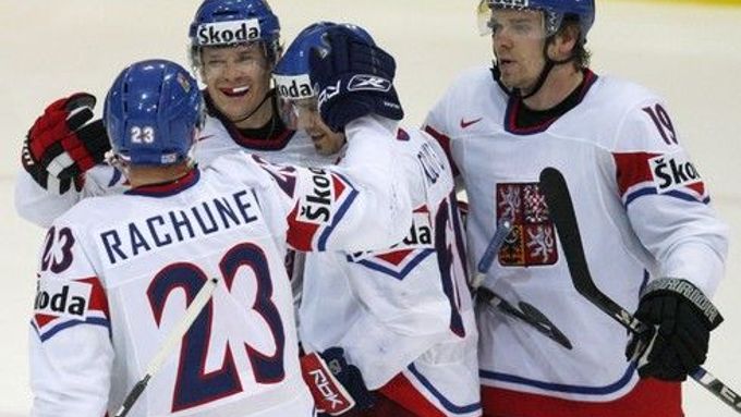 První dvě třetiny byla radost českých hokejistů zcela obvyklým jevem
