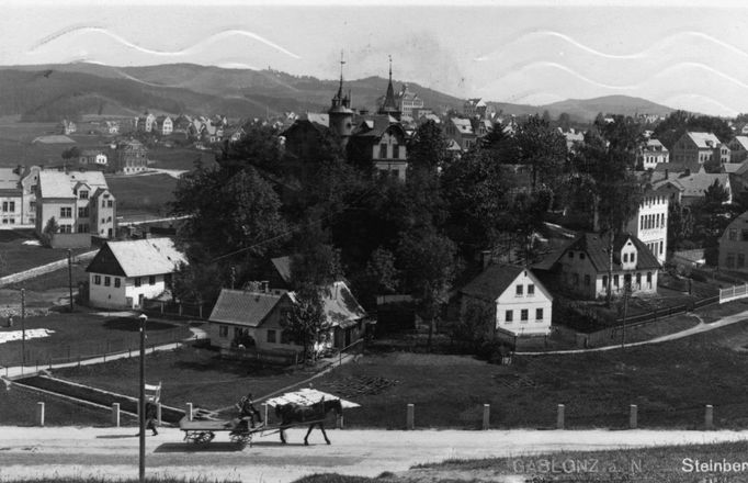 Štěpán Kučera o svém rodném Jablonci (na snímku z roku 1930) vydal knihu, kterou mohou ostatní města závidět.