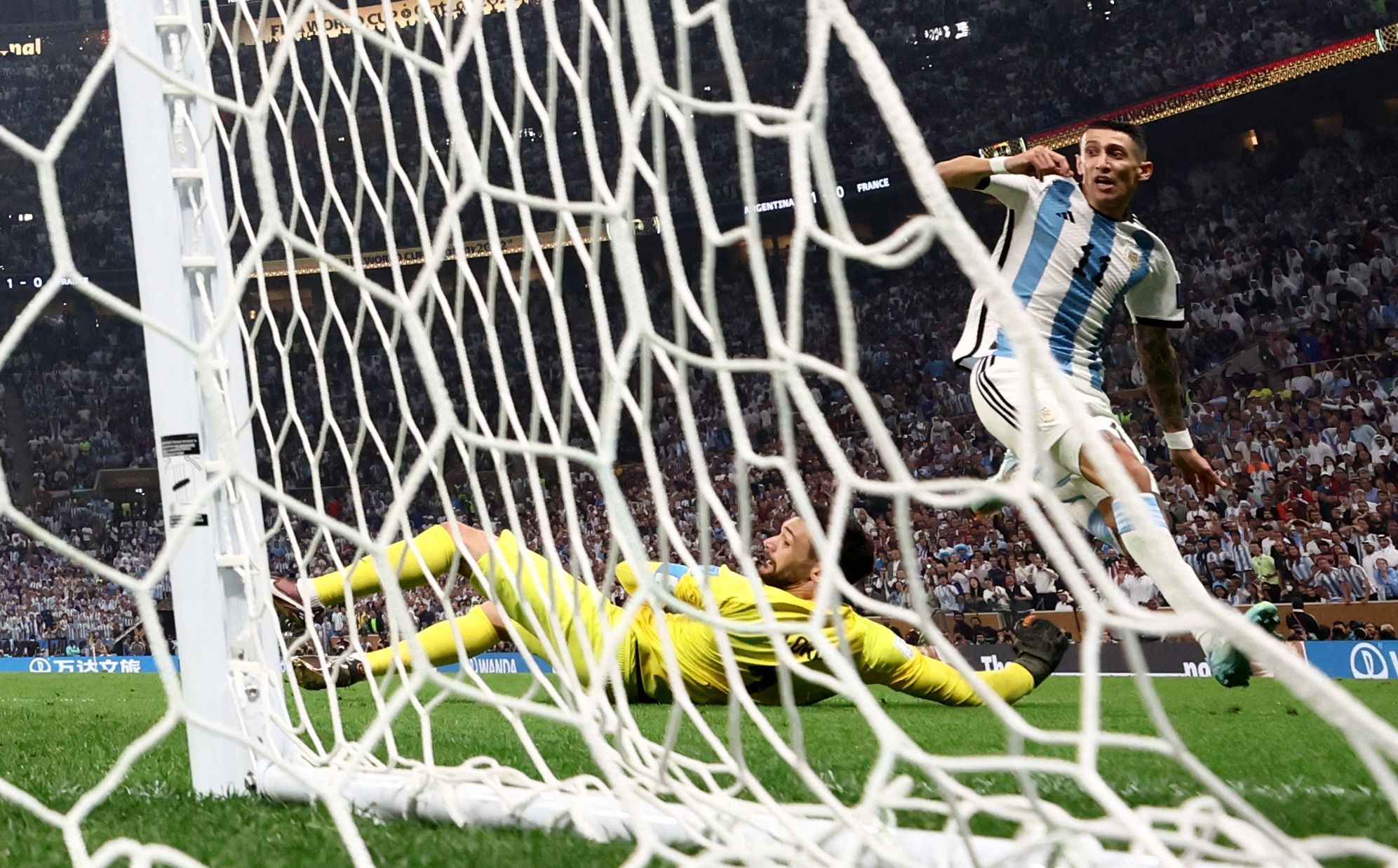 Finále Ms Ve Fotbale 2022 Argentina Francie Ángel Di María Střílí Gól Na 2 0 Aktuálně Cz