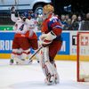 Finále MS 2010 v hokeji, Česko - Rusko: Sergej Varlamov po gólu Čechů na 2:0