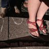 Obkreslené stopy na Hradčanském náměstí