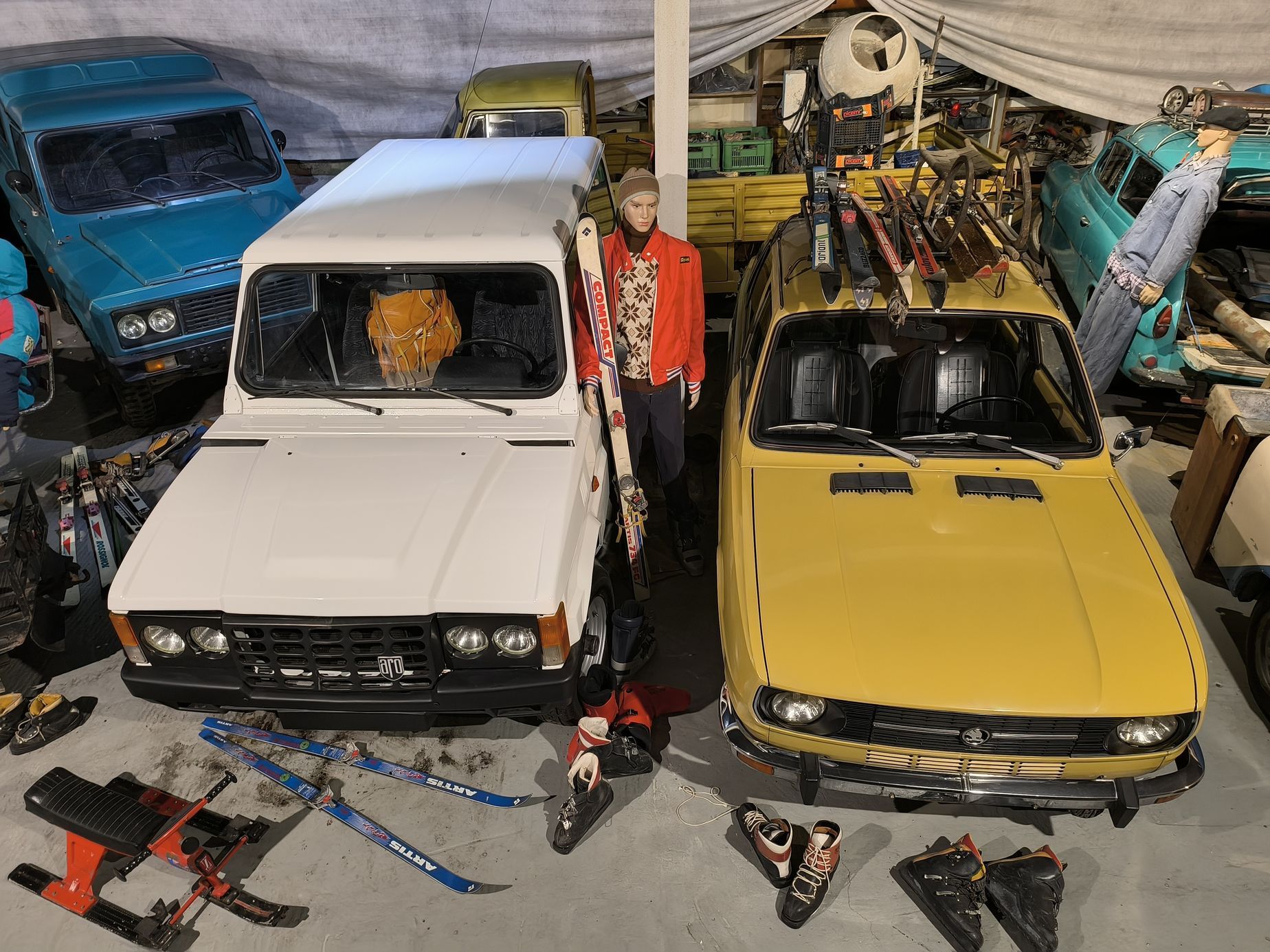 Retro auto muzeum Strnadice