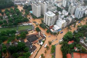Brazilská apokalypsa: vydatný déšť, záplavy a sesuvy půdy