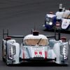 Lotterer of Germany drives his Audi R18 E-Tron Quattro just