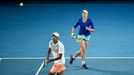 Barbora Krejčíková a Rajeev Ram ve finále smíšené čtyřhry na Australian Open 2021