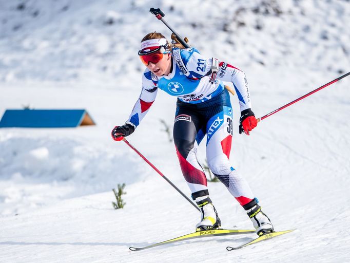 SP v biatlonu 2020/21, Hochfilzen, sprint žen: Lucie Charvátová.