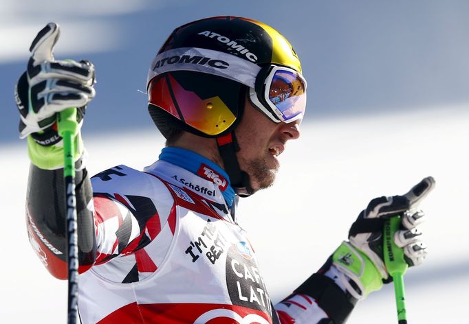 Marcel Hirscher při SP v Alta Badii 2015