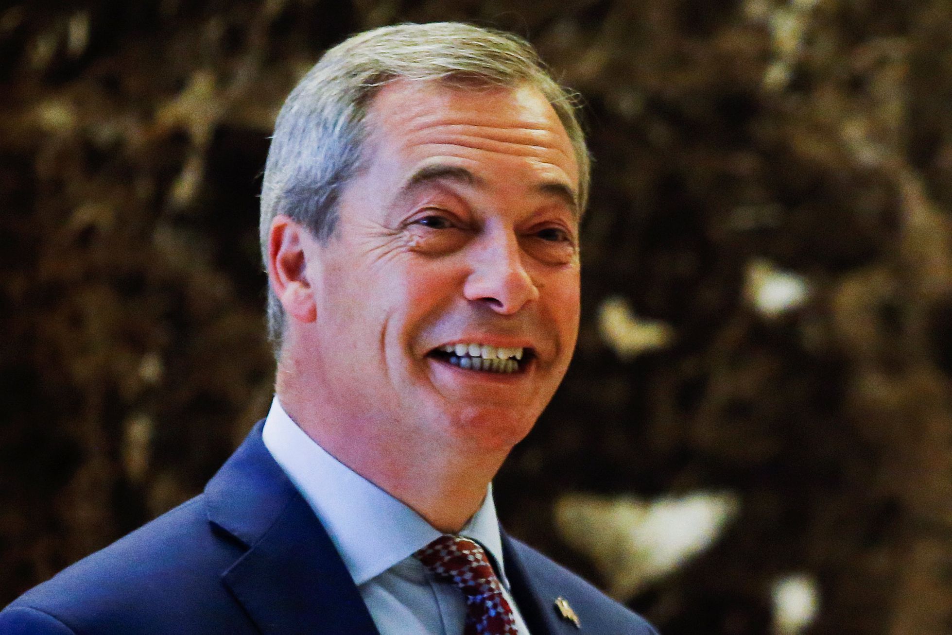 Farage přijel za Trumpem do Trump Tower