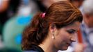 Australian Open: Mirka Federerová