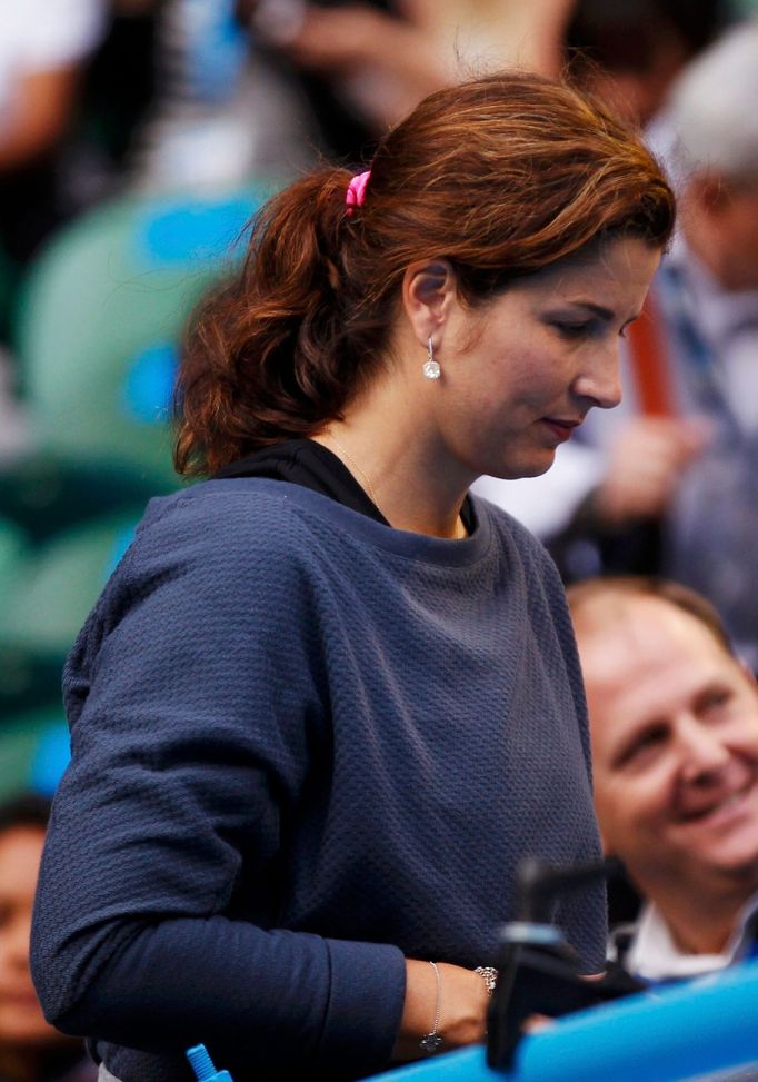 Australian Open: Mirka Federerová