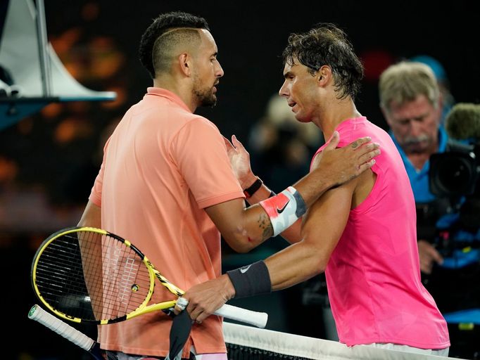 Nick Kyrgios vs. Rafael Nadal, Australian Open 2020, osmifinále