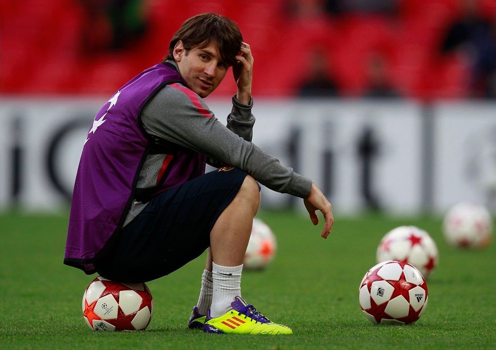 Finále Ligy mistrů, Wembley (Lionel Messi)