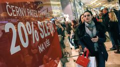 nákup vánoční předvánoční black friday sleva