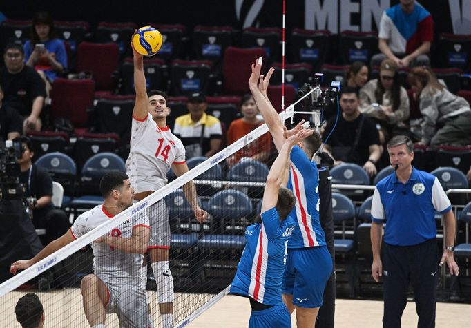 Čeští volejbalisté po výhře nad Tuniskem postupují do čtvrtfinále MS