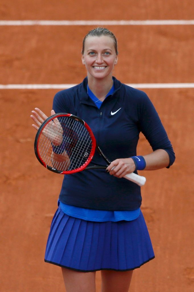 Petra Kvitová v 1. kole French Open 2016