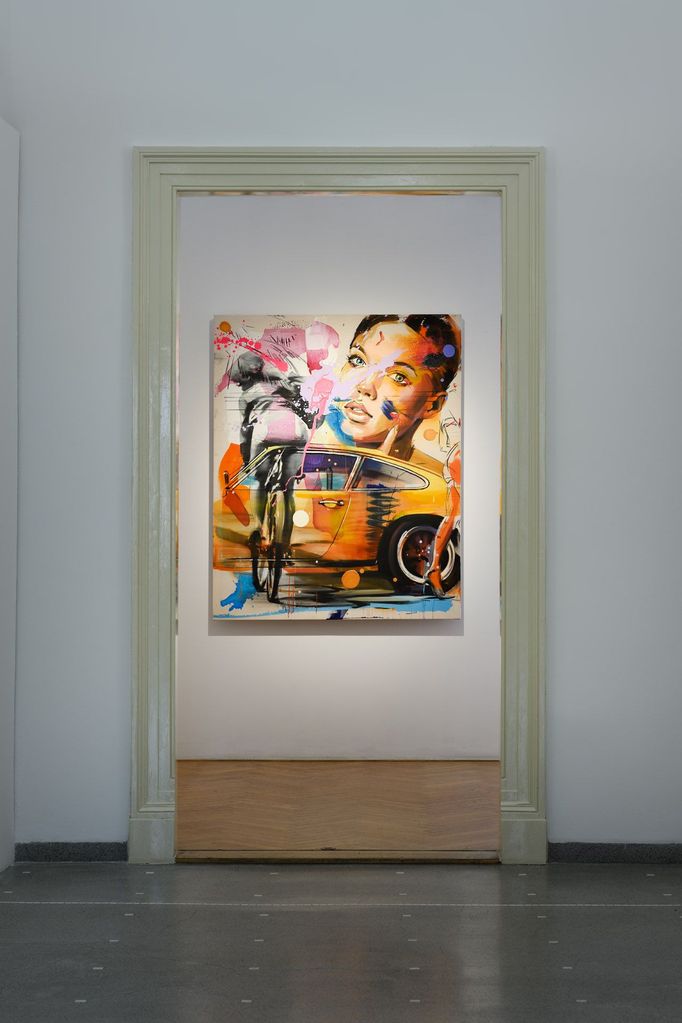 Snímek z výstavy děl Martina Krajce ve Ville Pellé.