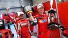 Ferrari týmu Scuderia Praha při dvanáctihodinovce ve Spa-Francorchamps