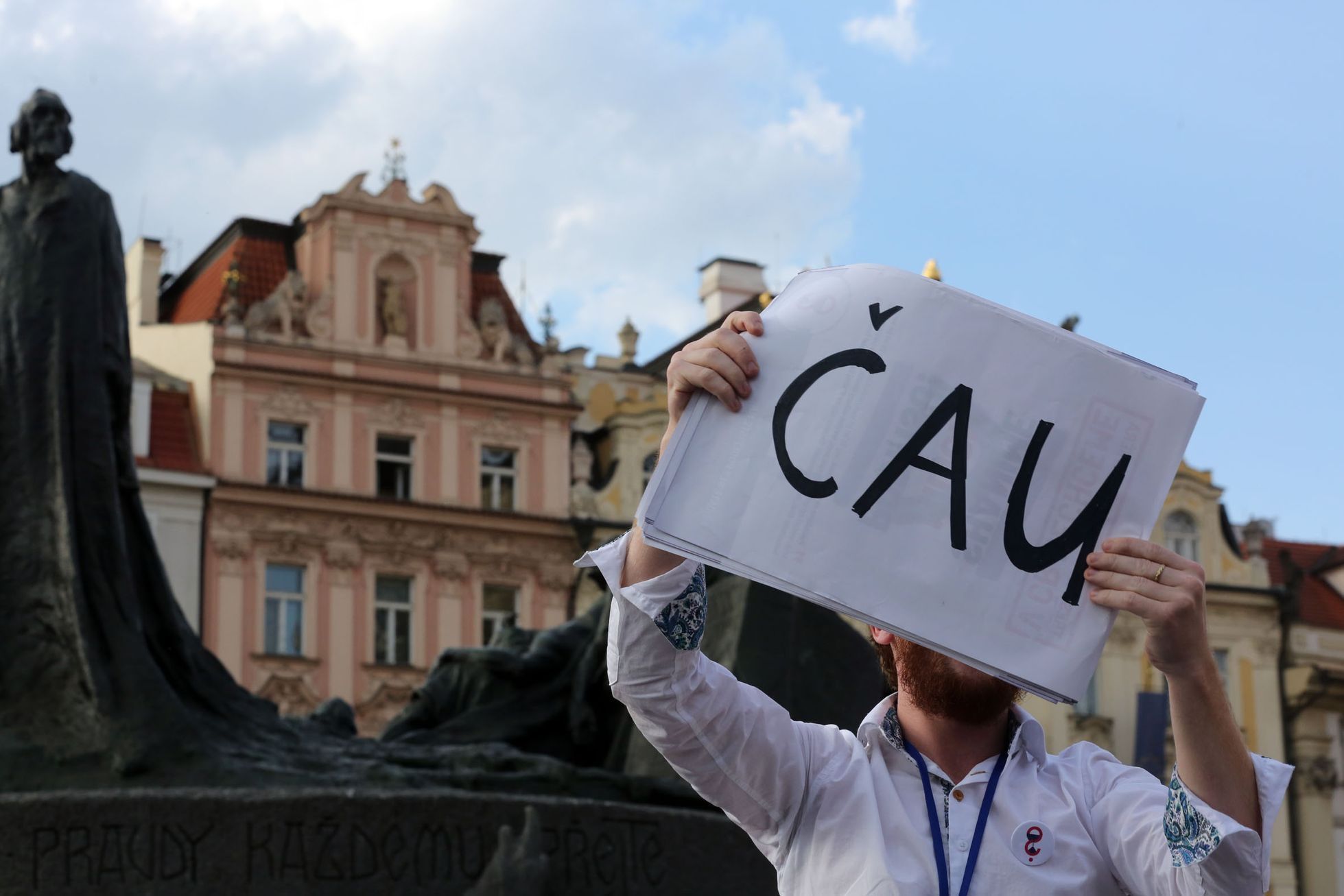Tichý protest proti Babišovi