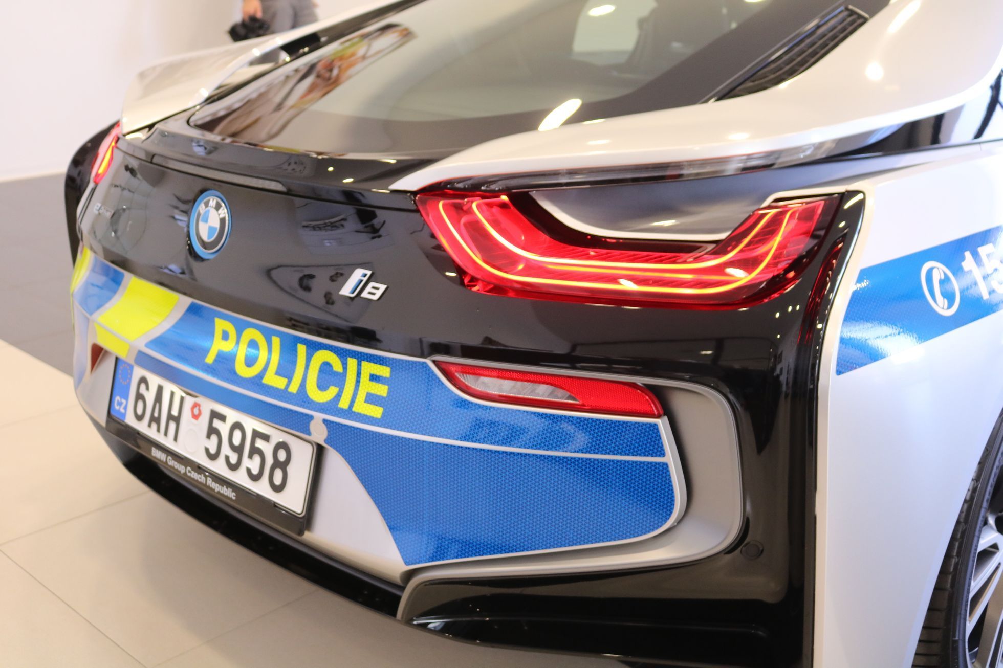 Policejní BMW i8 3.vydání 2018