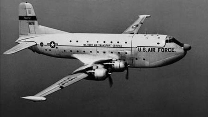 The C-124 Globemaster na archivním snímku.